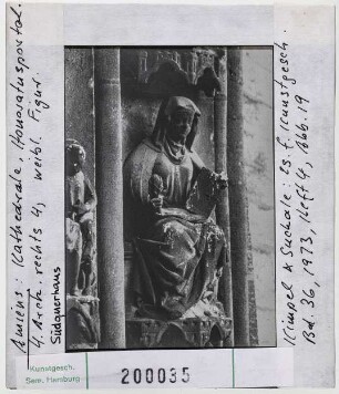 Amiens: Kathedrale, Honoratusportal, 4. Archivolte rechts