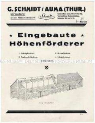 Eingebaute Höhenförderer