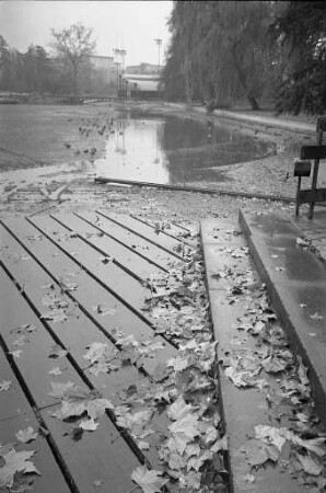 Herbststimmung im Karlsruher Stadtgarten