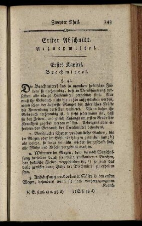 Erster Abschnitt. Arzneymittel.
