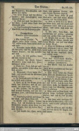 Der 87. Psalm