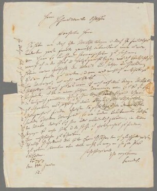 Briefe von Franz Brendel an Louis Schlösser - BSB Autogr. Brendel, Franz