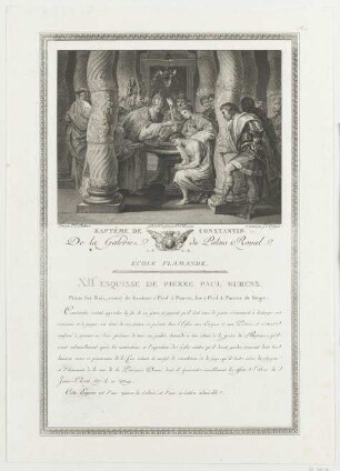 Die Taufe Konstantins (De la Galerie du Palais Royal)