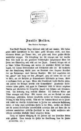 Im neuen Reich : Wochenschrift für das Leben des deutschen Volkes in Staat, Wissenschaft und Kunst, 6,1. 1876