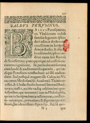Baldus Perusinus.