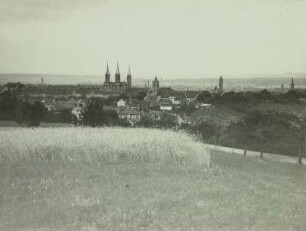 Bamberg, Stadtansicht : Bamberg. Blick auf die Stadt