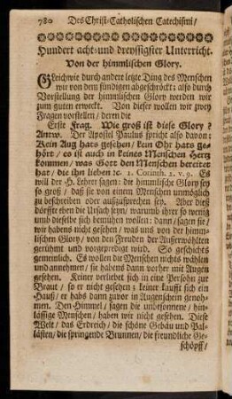 780-784, 138. Von der Himmlischen Glory