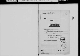 Beschaffung von Laissez-Passer für Häftlingstransporte bei der Militärregierung