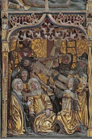 Szenen aus dem Marienleben und der Passion Christi — Kreuzabnahme