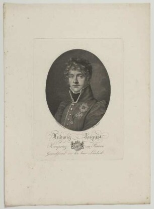 Bildnis des Ludwig August, Kronprinz von Bayern