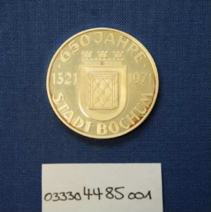 Medaille "650 Jahre Stadt Bochum"