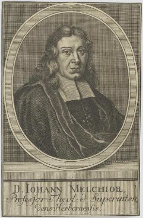 Bildnis des Iohann Melchior
