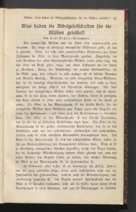 Was haben die Bilbelgesellschaften für die Mission geleistet?