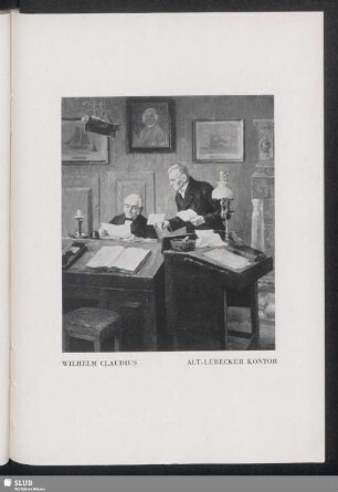 Wilhelm Claudius: Alt-Lübecker Kontor
