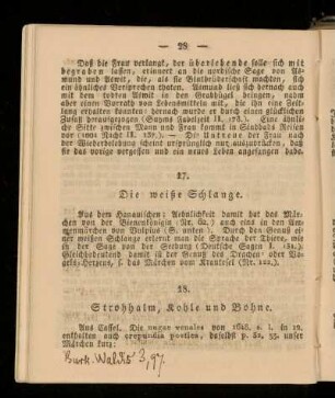 17. Die weiße Schlange.