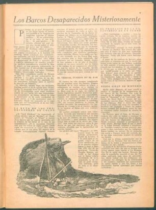Los barcos desaparecidos misteriosamente