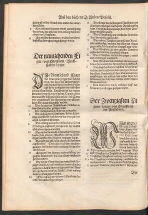 Der Zwentzigsten Figurn/ zeyger von Meußlein/ der Auglidern.