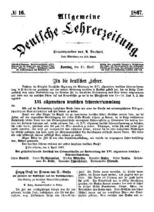 An die deutschen Lehrer
