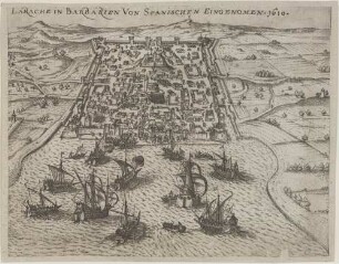 LARACHE IN BARBARIEN VON SPANISCHEN EINGENOMEN.