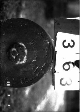 Grabstein 363 (Detailaufnahme)
