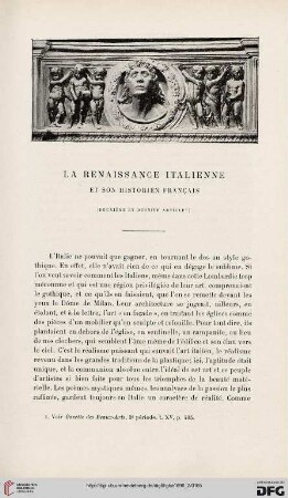 3. Pér. 16.1896: La Renaissance italienne et son historien français, 2