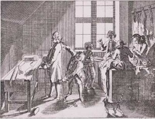 Der Schneider, Stich, 1774