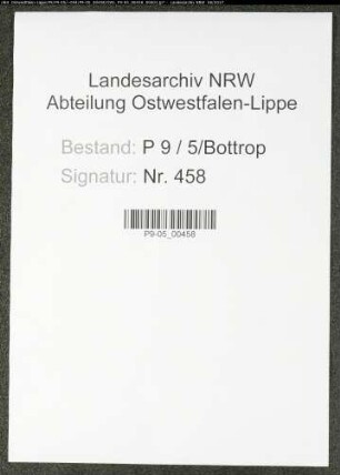 Namensverzeichnis Bottrop, Sterbefälle