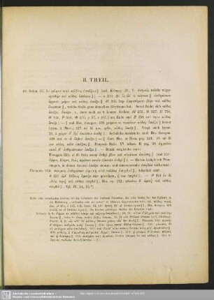 Ueber das Formelwesen im griechischen Epos und epische Reminiscenzen in der älteren griechischen Elegie ; 2