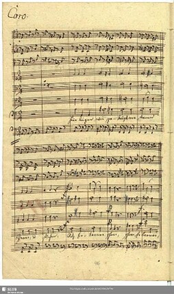 Choral: Hier liegen wir gebeugt vor deinem Throne
