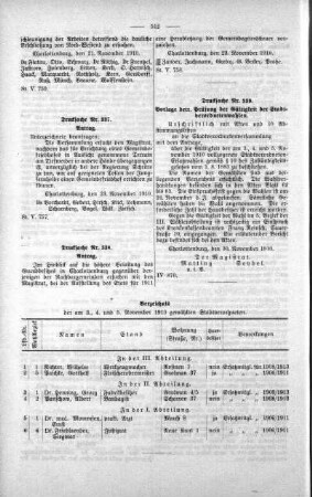 No. 21 (330-344) (336,337,338,339), 07. Dezember 1910