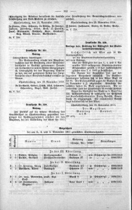 No. 21 (330-344) (336,337,338,339), 07. Dezember 1910