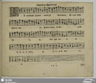 Magnificat in 4. [1.] Ton [dorisch]