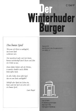 Heft 3 / 1972