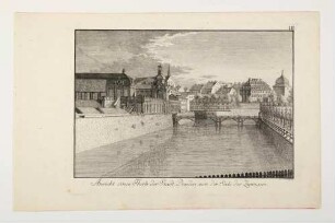 Stadtansicht Dresden mit Zwinger