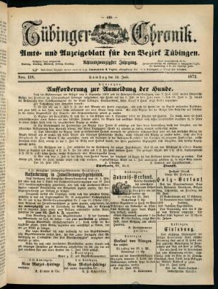 495-510, 22. Juni (Nro. 118) - 26. Juni (Nro. 121)