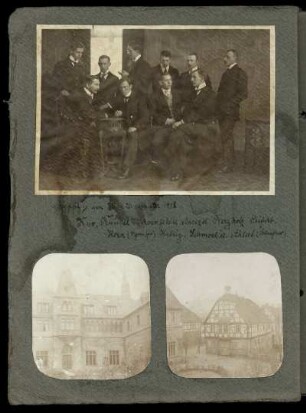 Guppenaufnahme, Gebäude, Innen- und Aussenaufnahmen