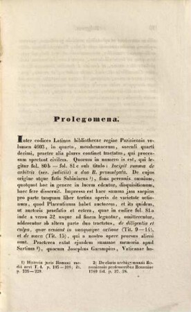 Anecdota quae processum civilem spectant : Bulgarus, Damasus, Bonaguida