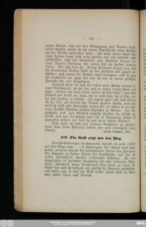 109. Ein Geist zeigt mir den Weg.