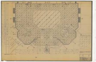Zentralbibliothek der Landbauwissenschaft, Bonn Neubau: EG, Bauteil I, 1:50