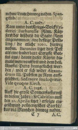 A. C. 1167