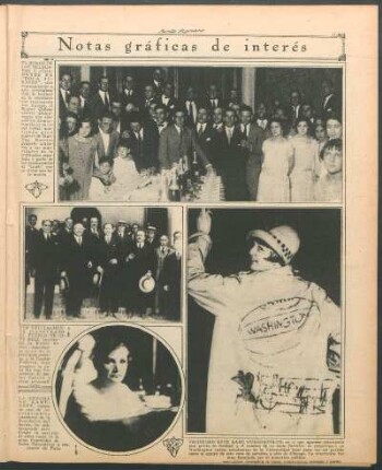Notas gráficas de interés [Fotografías]