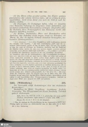 319. 1563, [Wittenberg]
