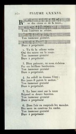 Psaume CXXXVI.