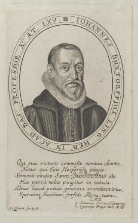 Bildnis des Iohannes Buxtorffius