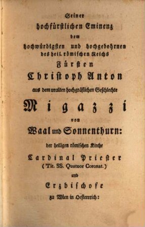Geschichte der ganzen österreichischen, weltlichen und klösterlichen Klerisey beyderley Geschlechtes, 1. Das Vorderösterreich