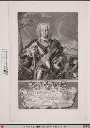 Bildnis Johann Heinrich Philipp Reichsfrhr. Höltzel von Sternstein