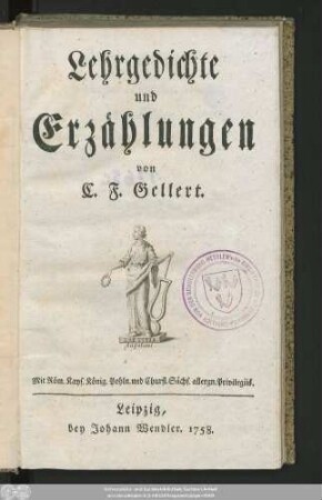 Lehrgedichte und Erzählungen