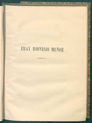 Fray Dionisio Muñoz