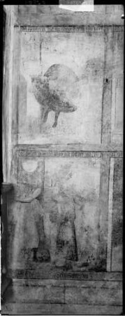 Wasenweiler Sankt Vituskapelle Langhaus Südwand Wandmalerei (um 1450)