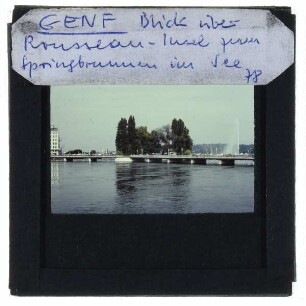 Genf, Île Rousseau